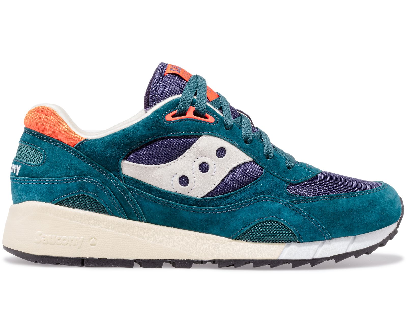 Saucony Shadow 6000 Men\'s Originals Green / Navy | Canada 426PJJQ